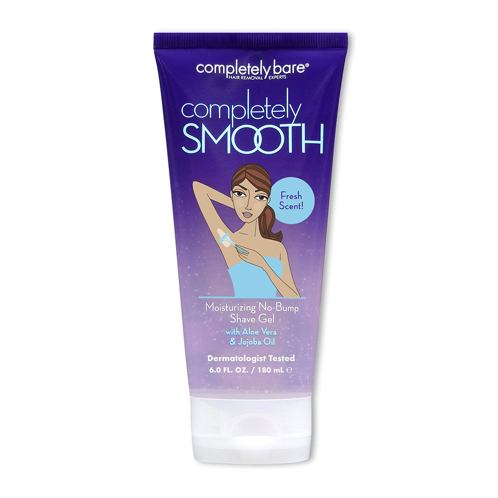 Completely Bare completely Smooth Moisturizing No Bump Shave Gel, 6 Oz