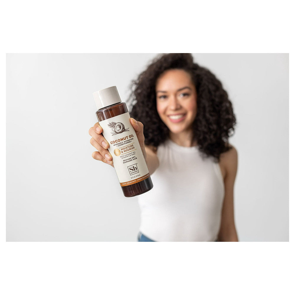Soapbox Coconut Oil Moisture and Nourish Conditioner with Shea Butter, 16 Oz