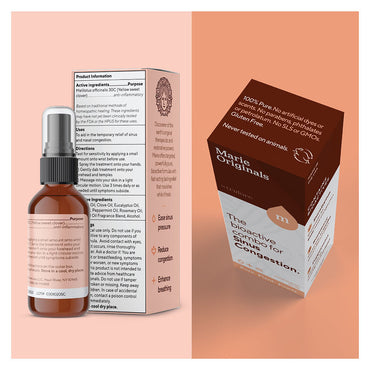 Marie Originals The Bioactive Sinus Congestion Relief Drops, 1 Oz