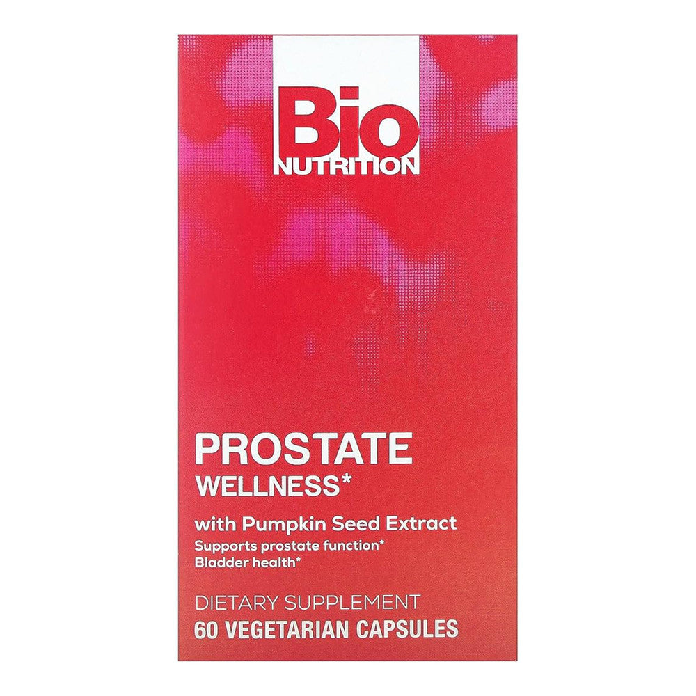 Bio Nutrition Prostate Wellness Vegetarian Capsules, Pumpkin Seed Extract - 60 Ea