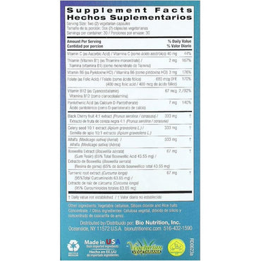 Bio Nutrition Urilow Vegetarian Capsules, 60 Ea