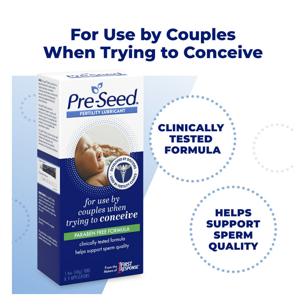 PreSeed Fertility Friendly Lubricant For Couples Trying to Conceiv, 1.4 Oz