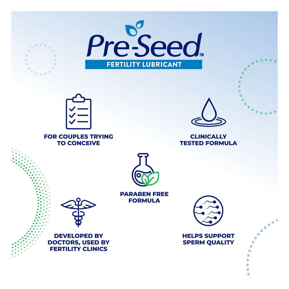 PreSeed Fertility Friendly Lubricant For Couples Trying to Conceiv, 1.4 Oz