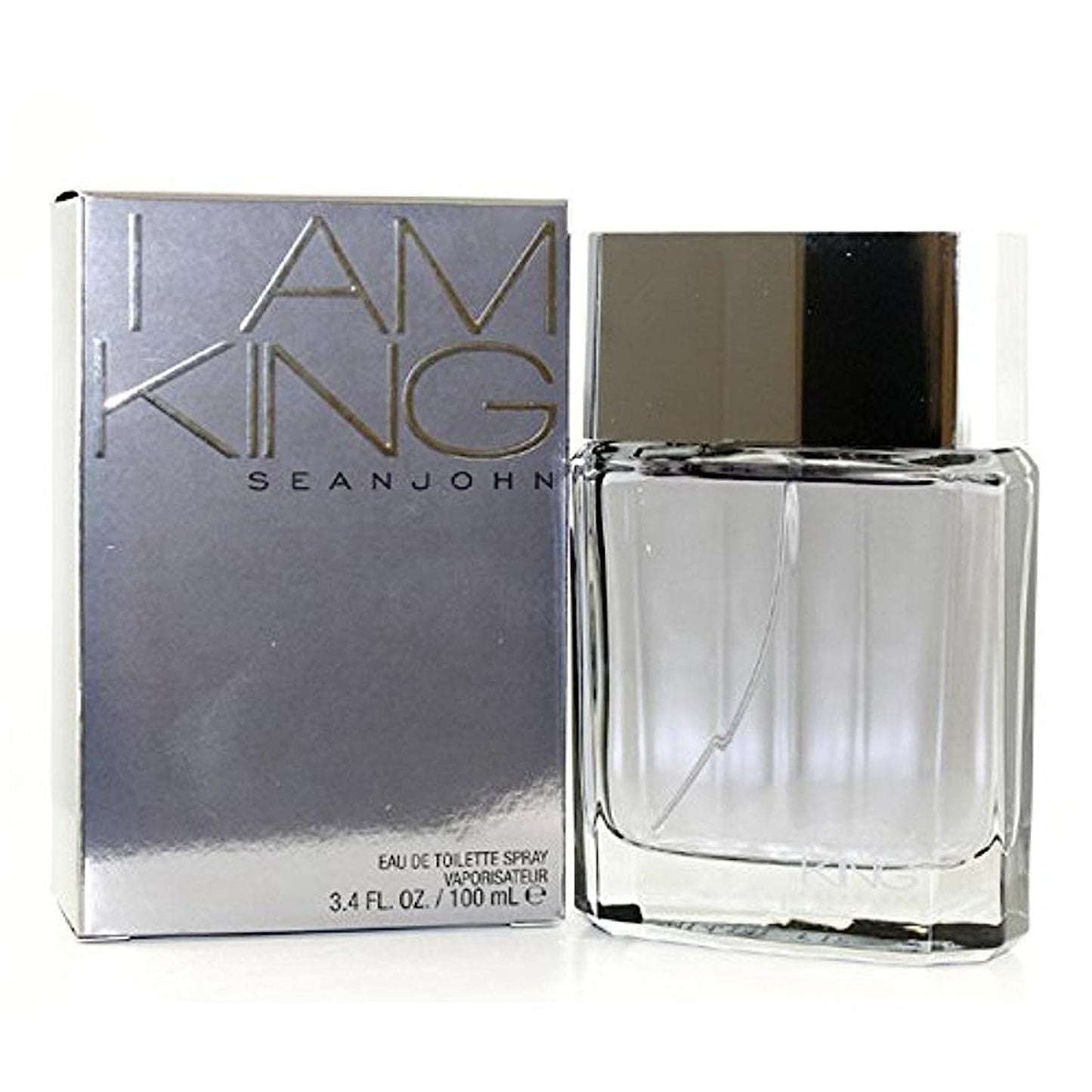 Sean John I Am King for Men Edt Long Lasting Spray 3.4Oz (100ml)
