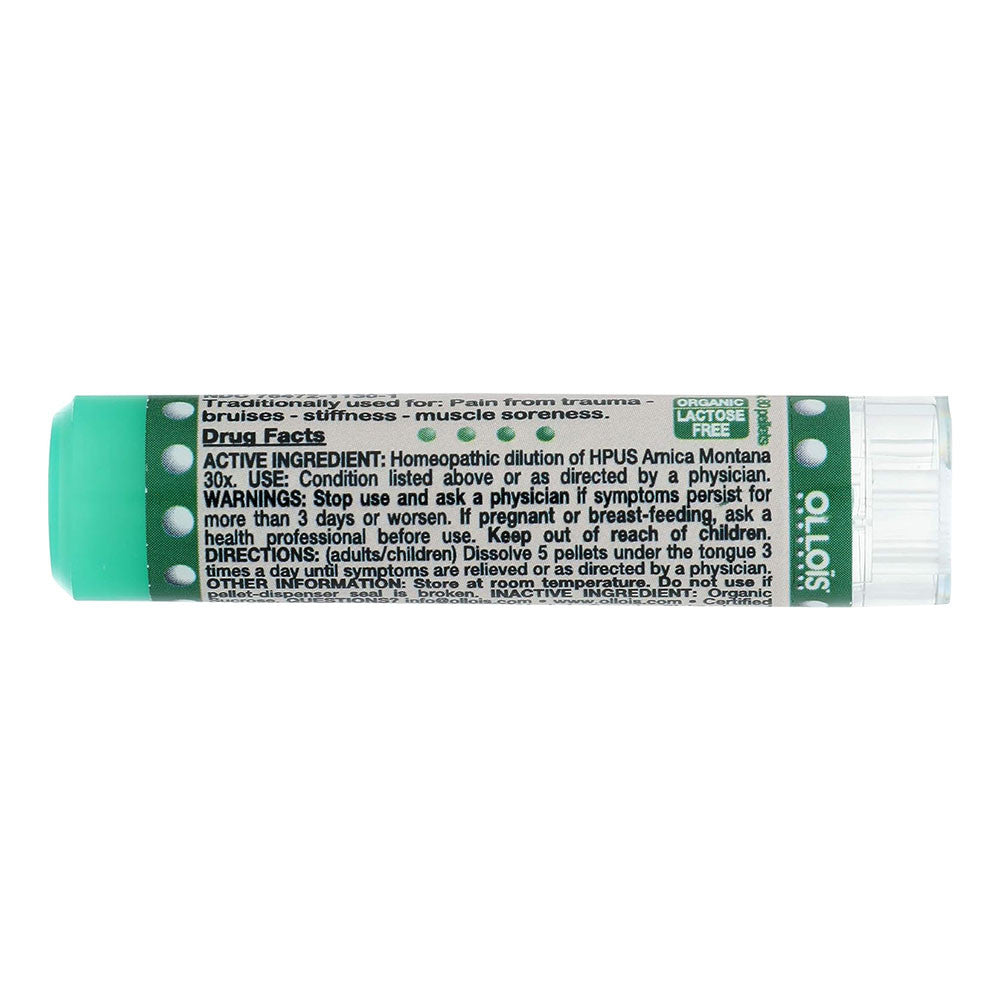 Ollois Arnica Montana 30x Organic Lactose Free Homeopathic Pellets, 80 Ea