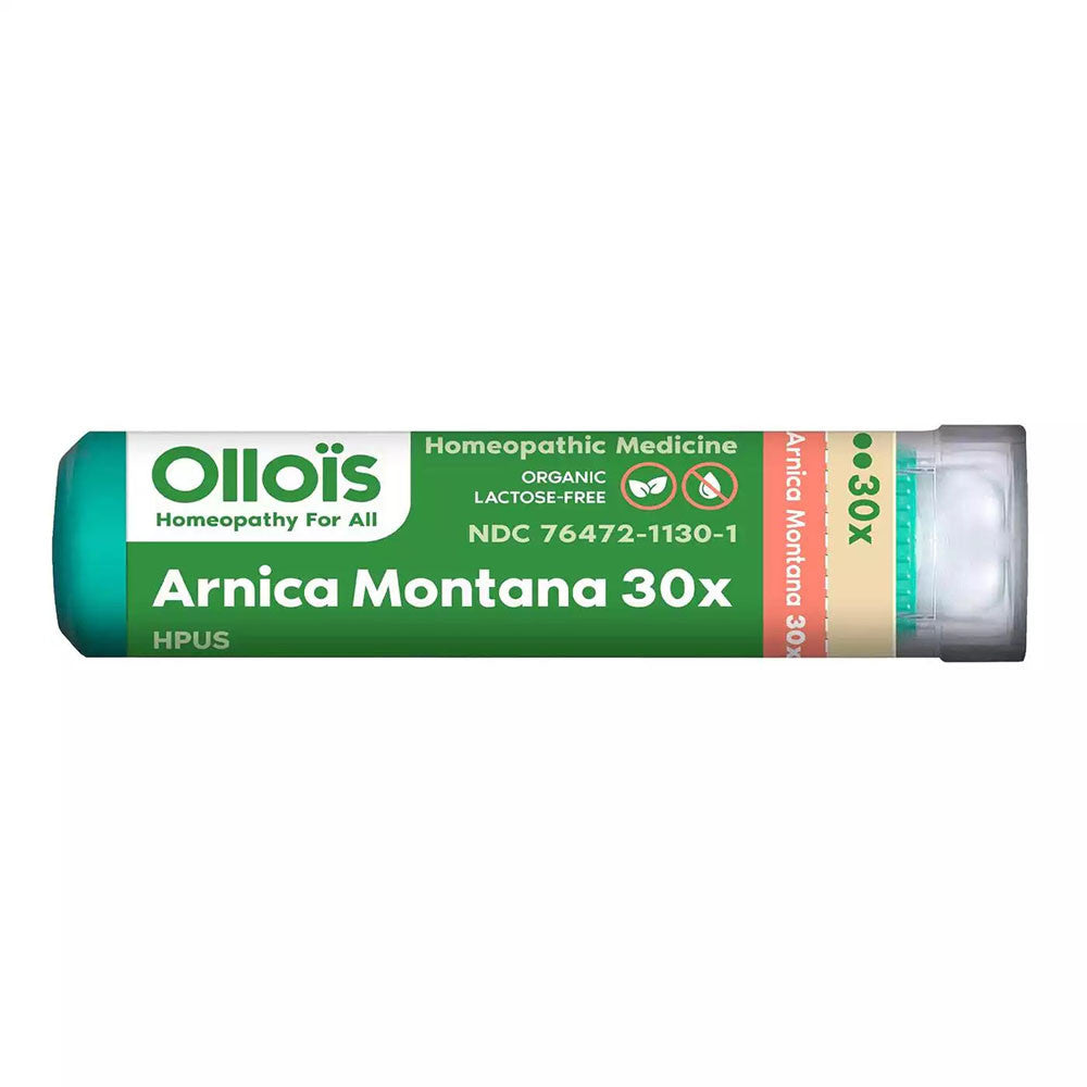 Ollois Arnica Montana 30x Organic Lactose Free Homeopathic Pellets, 80 Ea
