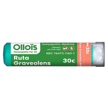 Ollois Ruta Graveolens 30c Organic Lactose Free Homeopathic Pellets, 80 Ea