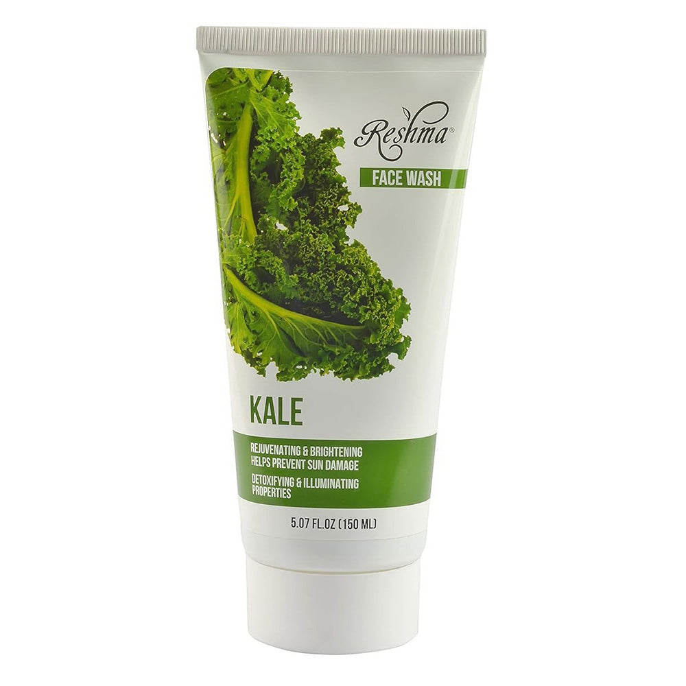 Reshma Beauty Kale Face Wash for All Skin Types 5.07Oz (150ml)