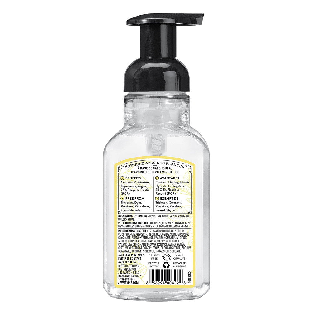 J.R. Watkins Foaming Hand Soap, Lemon and Citrus Scent, 9 Oz