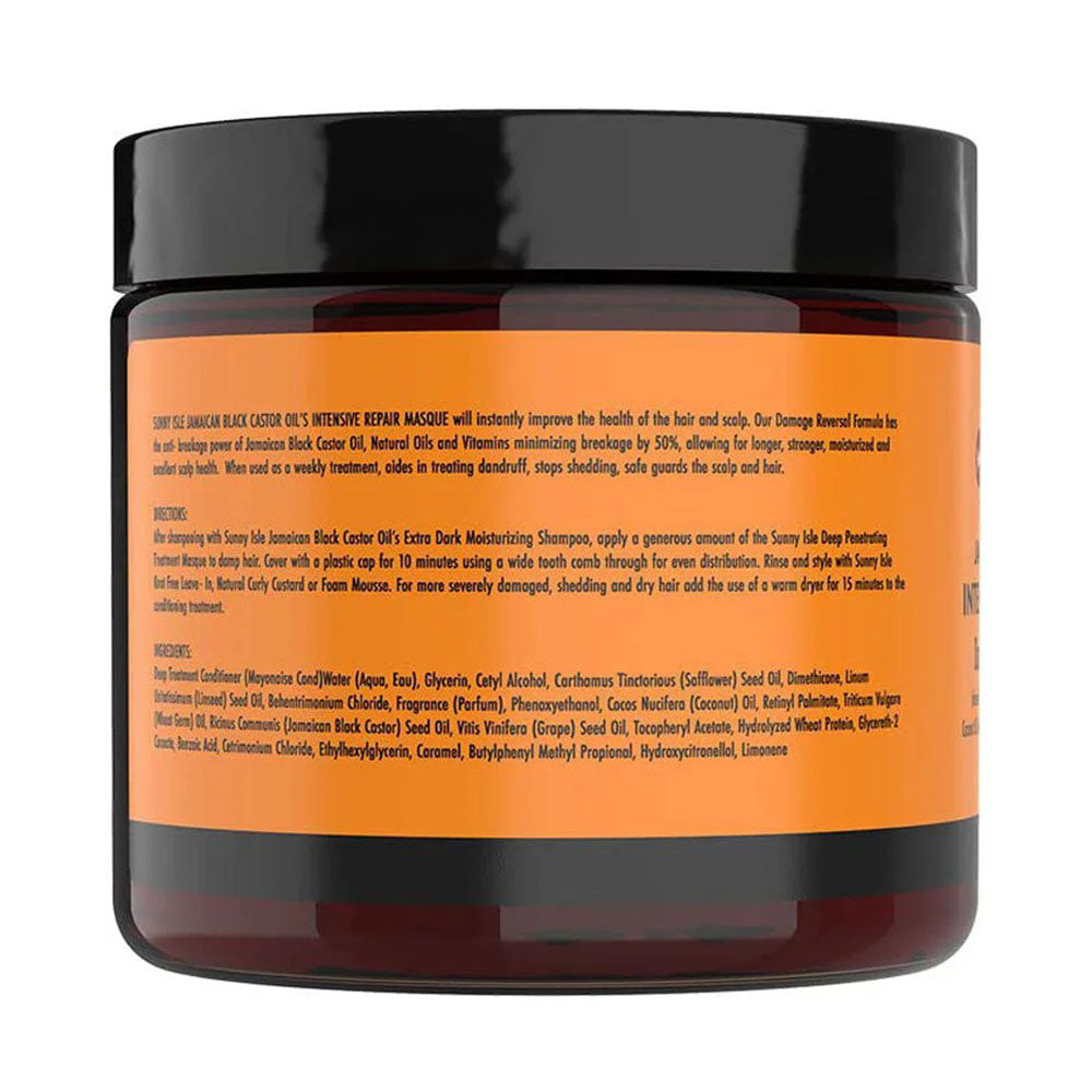 Sunny Isle Jamaican Black Castor Oil Intensive Repair Masque, 16 Oz