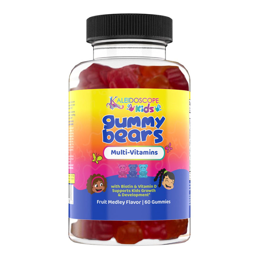 Kaleidoscope Kids Gummies Bear Multivitamins for Daily Health 60Ea