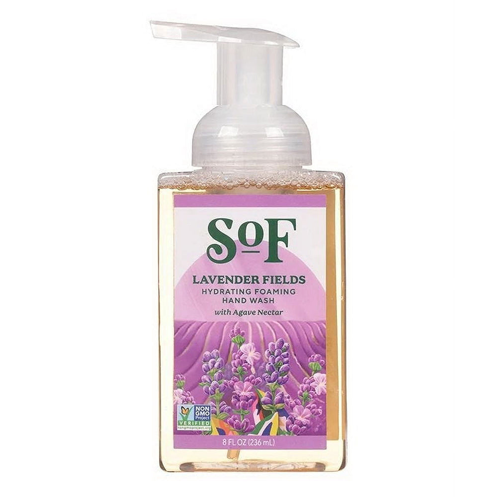 South of France Lavender Fields Hydrating Foaming Hand Wash with Agave Nectar 8Oz (236ml)
