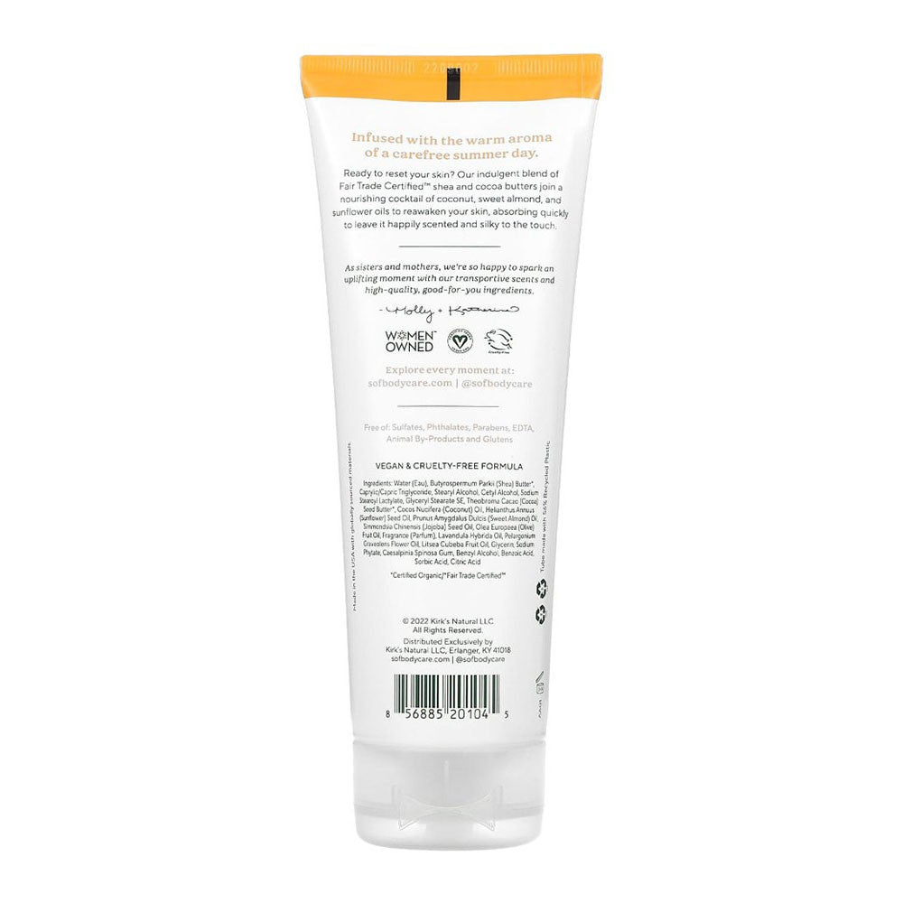 SOF Shea Butter Moisturizing Hand and Body Cream, 8 Oz