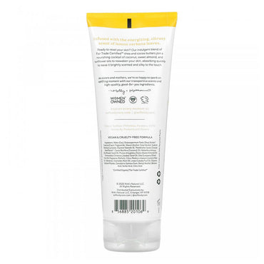 SOF Lemon Verbena Moisturizing Hand and Body Cream, 8 Oz