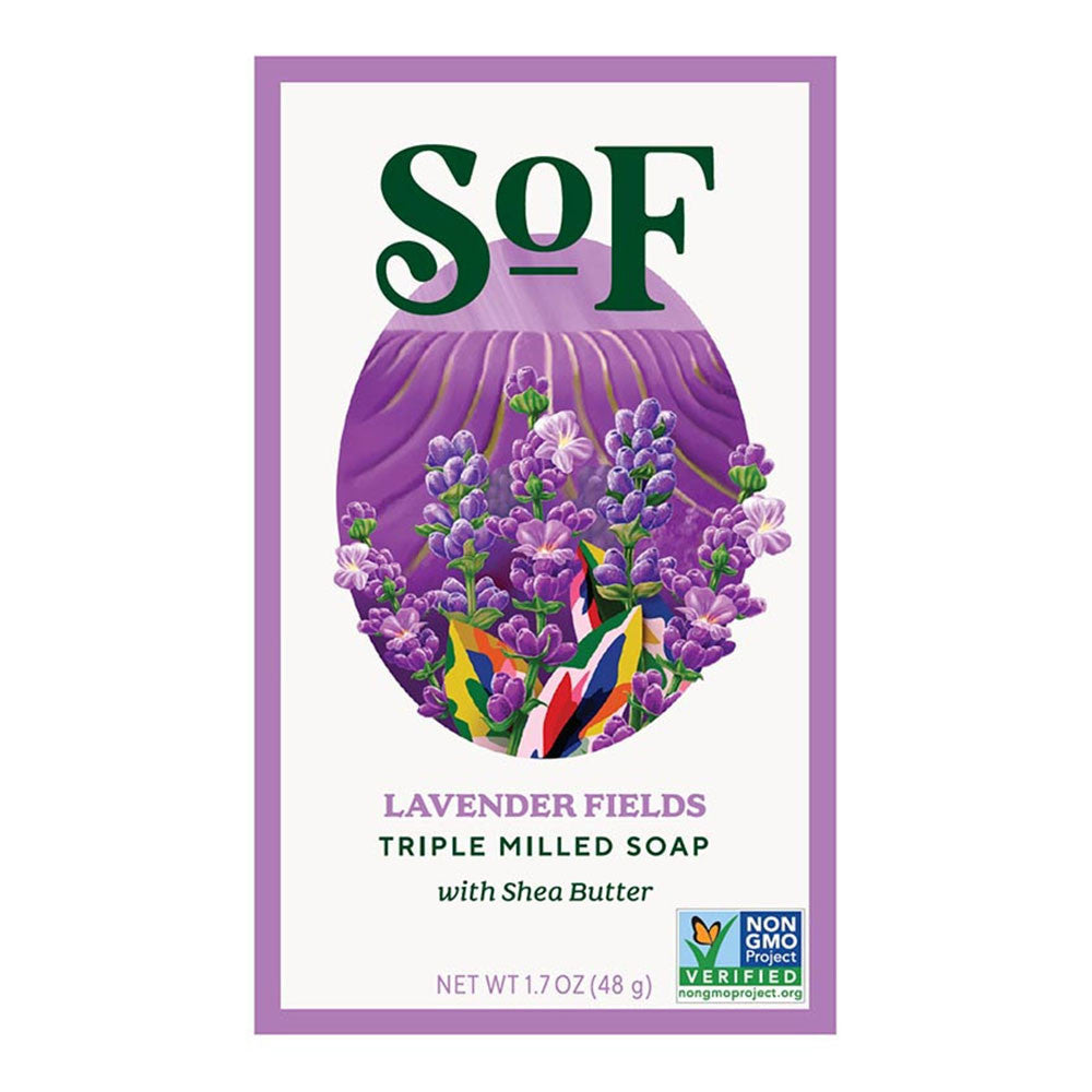 South of France Lavender Fields Triple Milled Bar Soap, 1.7 Oz