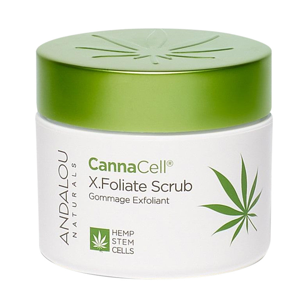 Andalou Naturals CannaCell X.Foliate Facial Scrub, 1.7 oz.