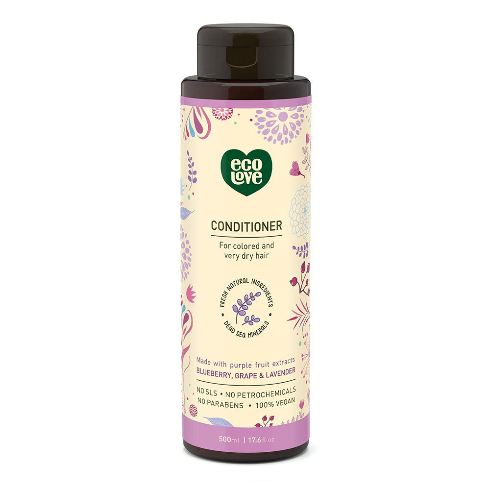 Ecolove Hair Conditioner For Colored and Very Dry Hair, 17.6 Oz