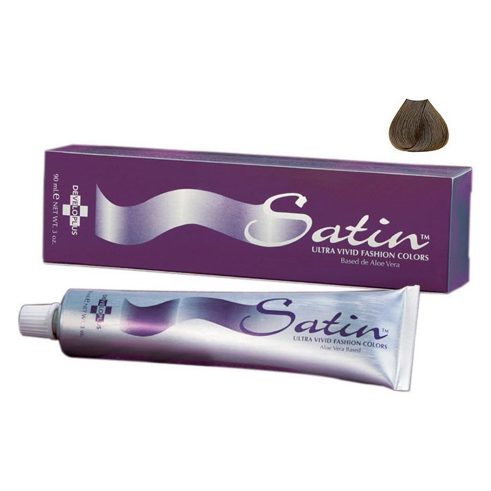 Satin Hair Color Gold 4G Golden Brown Hair Color 3Oz (90ml)