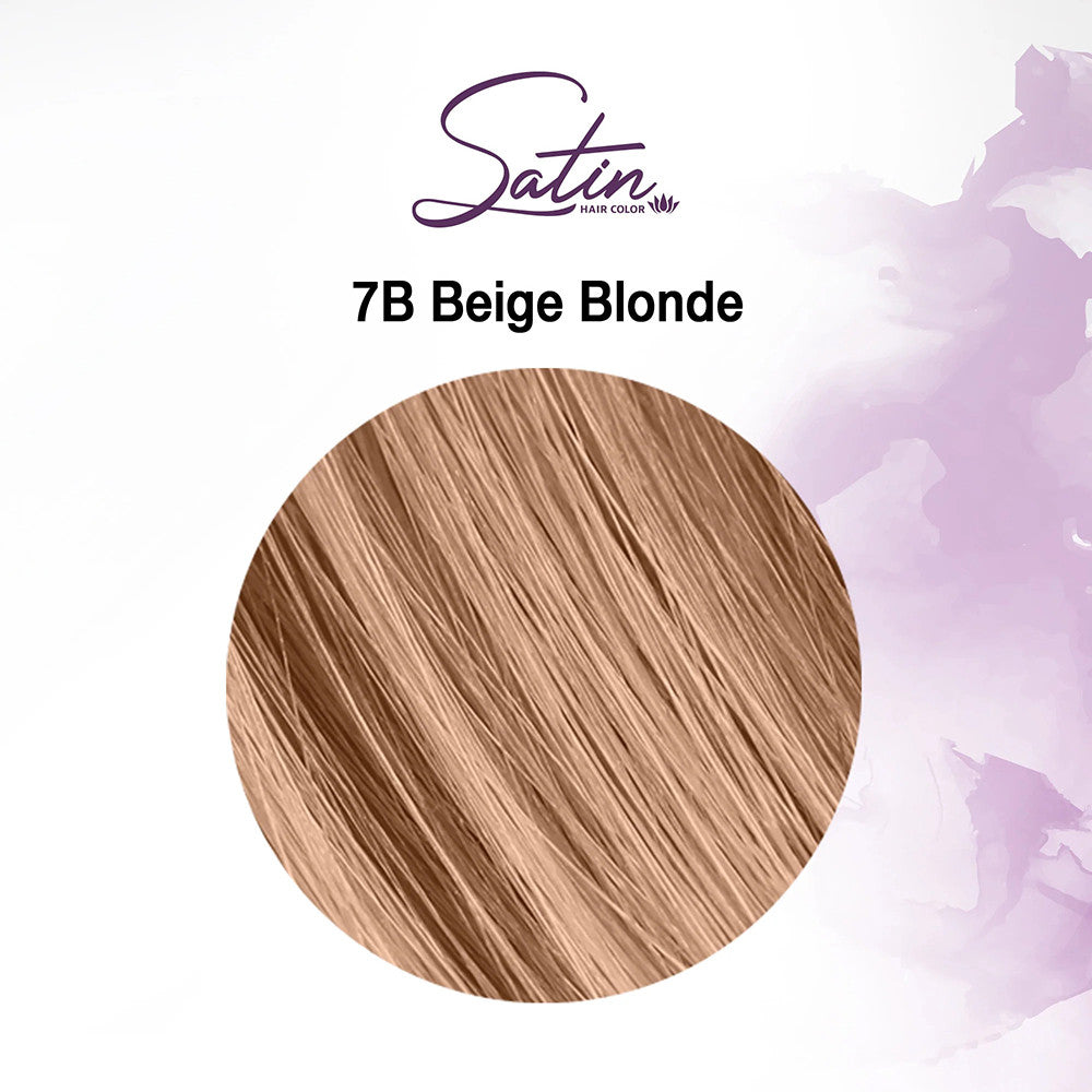 Satin Ultra Vivid Hair Color, 7 Beige Blonde, 3 Oz