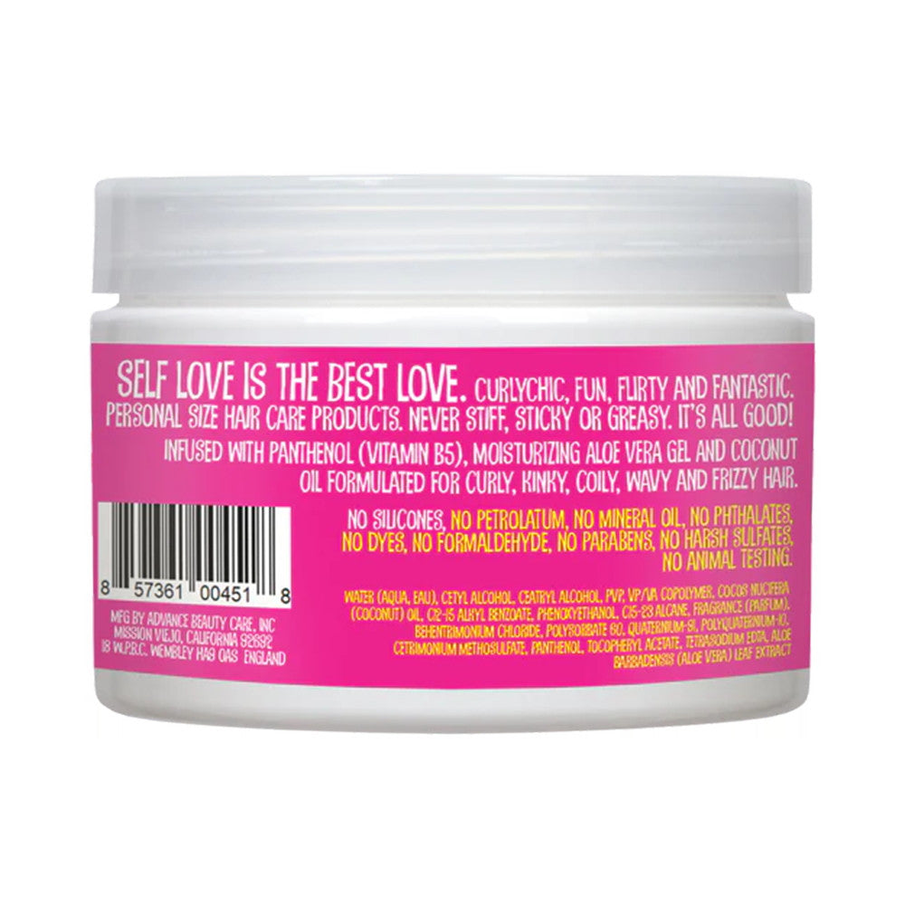 CurlyChic Your Curls Defined Gel Flexible Curling Cream, 12 Oz