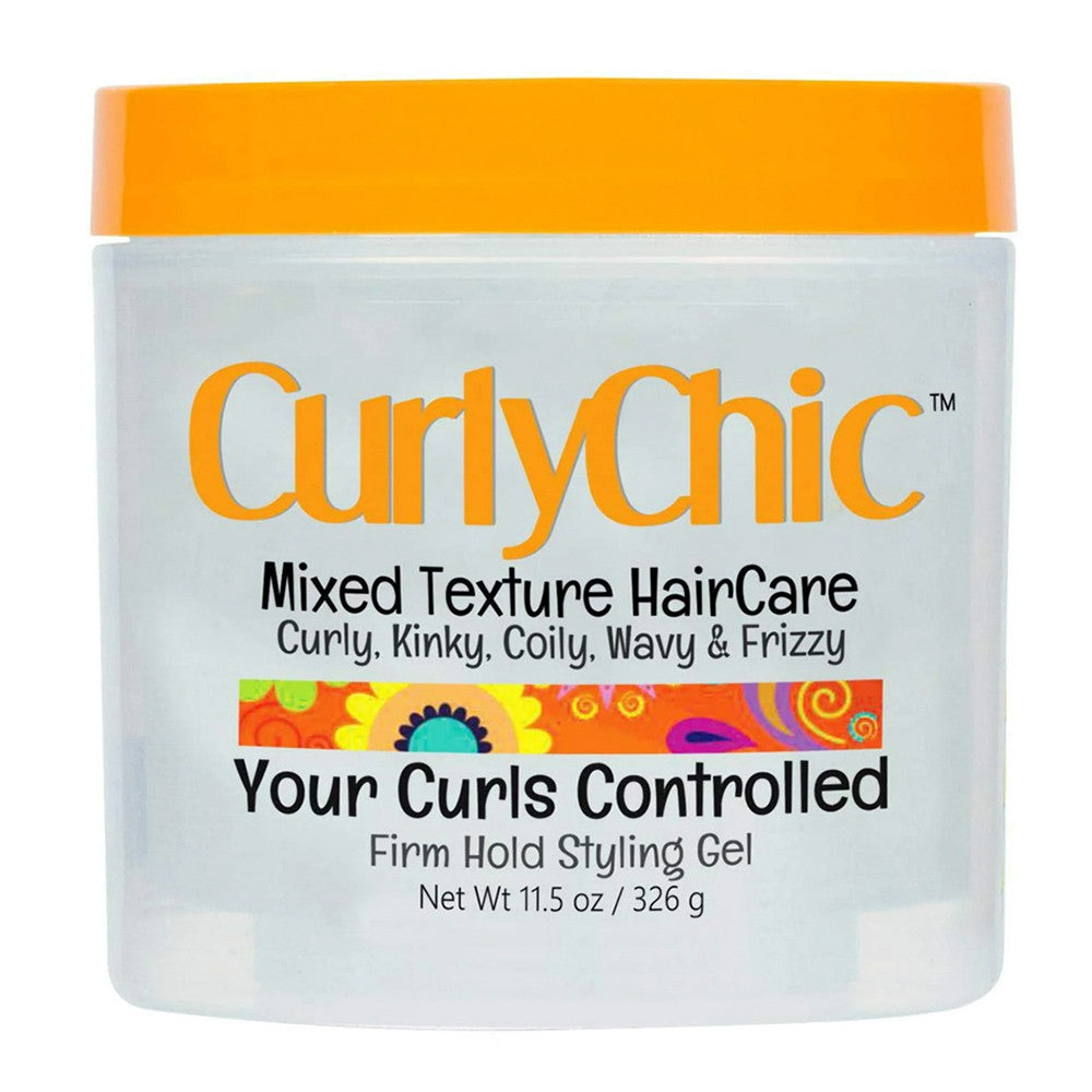 Curly Chic Your Curls Controlled Firm Hold Styling Gel, 11.5 Oz