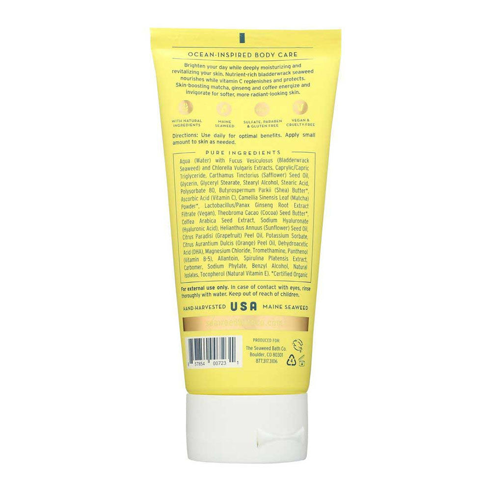 The Seaweed Bath Co Energizing Body Cream, Grapefruit and Orange Scent, 6 Oz