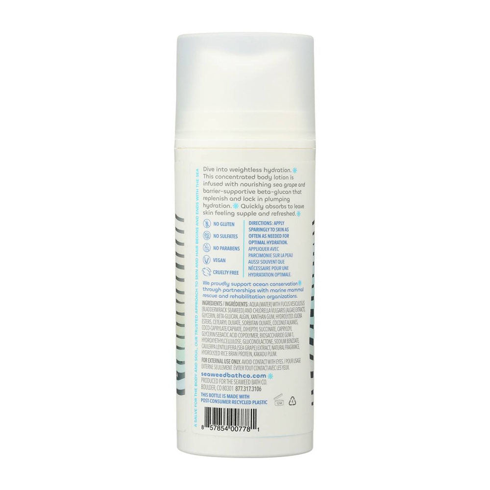 The Seaweed Bath Co Melt-in Water Lotion, Mediterranean Blue Tansy, 4 Oz