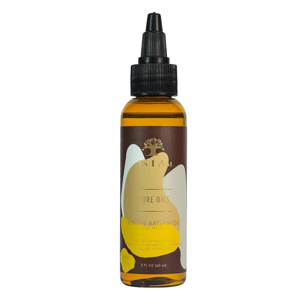 As I Am Cold Pressed Moisturizes Repairs Adds Shine Pure Oils Virgin Argan Oil 2Oz (60ml)