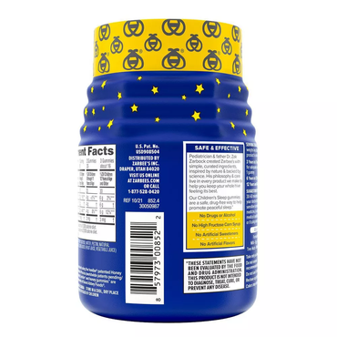 Zarbees Childrens Sleep with Melatonin Gummies, Natural Berry Flavor, 50 Ea