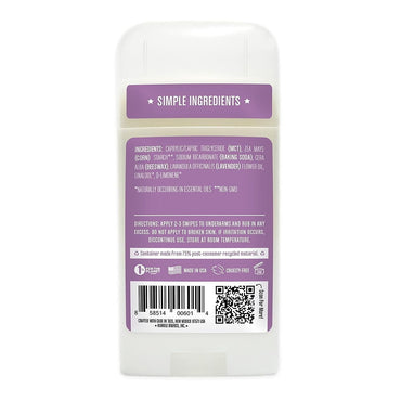 Humble Brands Natural Deodorant, Mountain Lavender, 2.5 Oz
