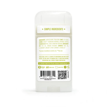 Humble Brands Vegan Sensitive Deodorant, Bergamot And Ginger, 2.5 Oz