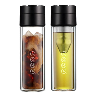 Soma Brew Bottles Hot And Cold Brew Bottle, 12 Oz