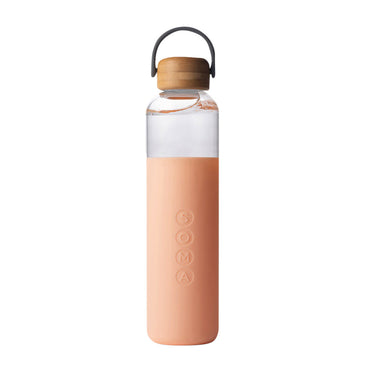 Soma Glass Water Bottle V2, Blush, 25 Oz