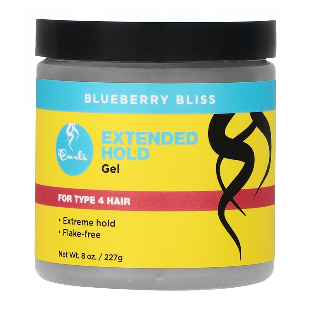 Curls Blueberry Bliss Extended Hold Gel for Type 4 Hair 8Oz (227g)