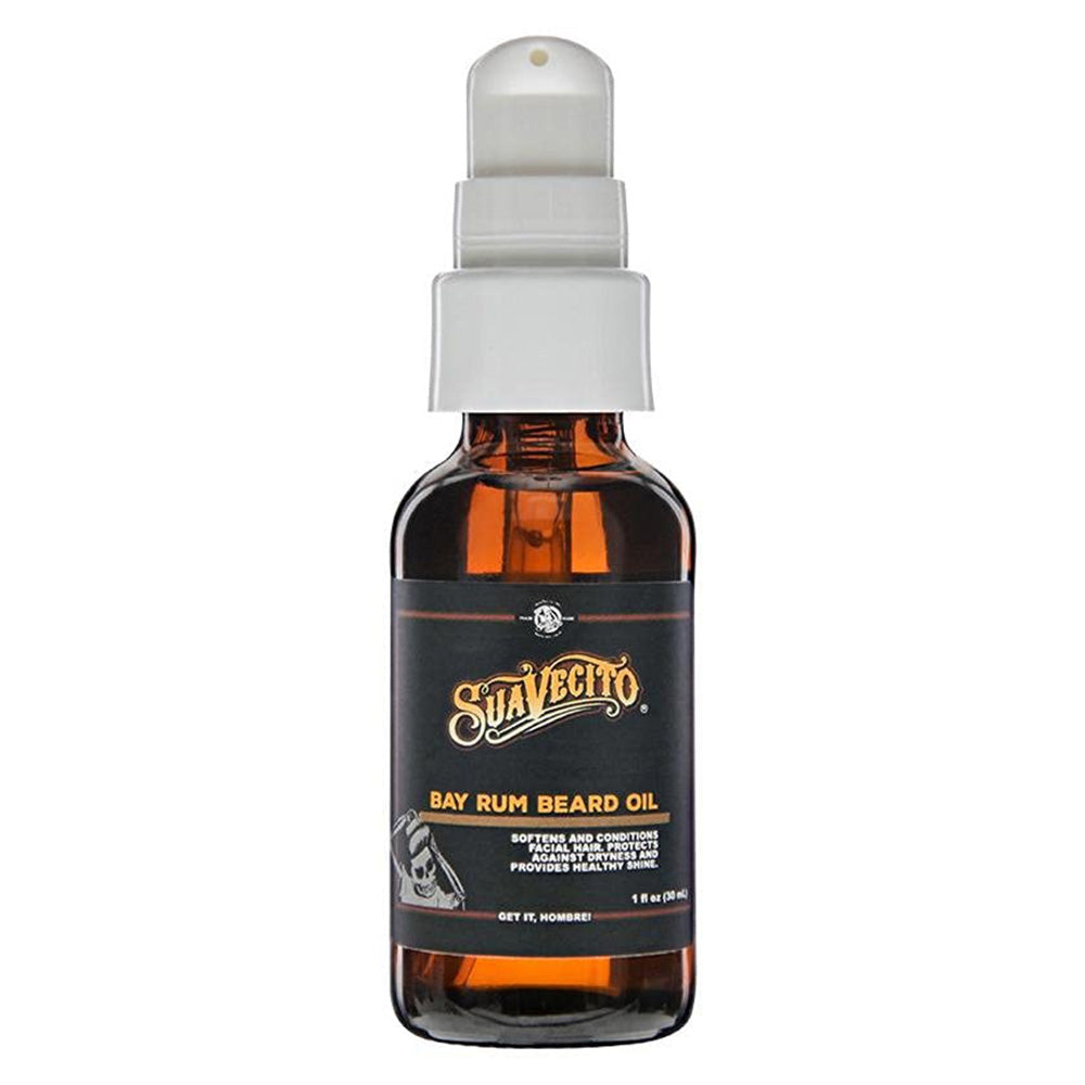 Savecito Bay Rum Beard Oil for Beard and Mustache 1Oz (30ml)