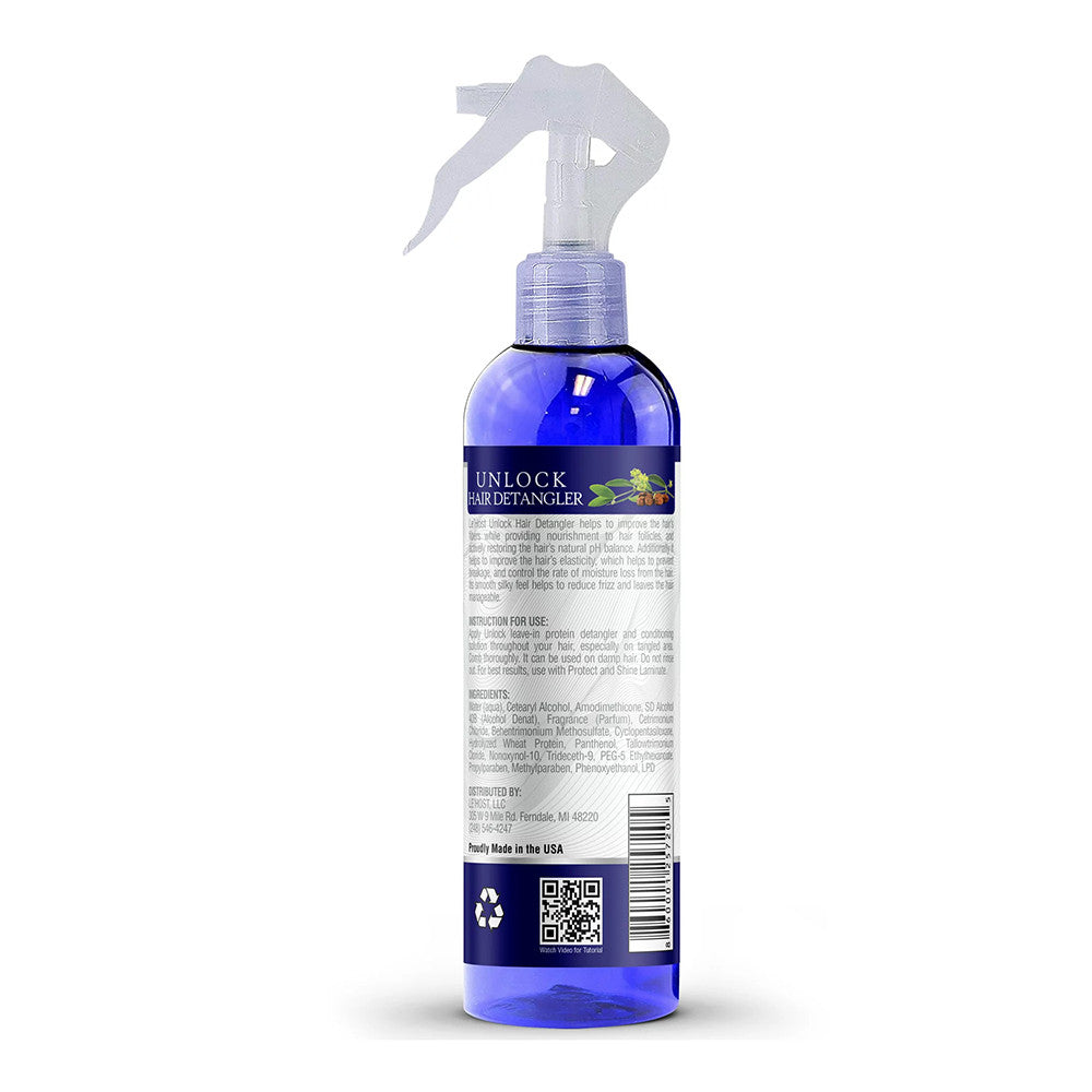 LeHost Hair and Wigs Unlock Hair Detangler Spray, 8 Oz