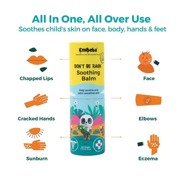 EmBeba Dont Be Rash Soothing Balm, 0.47 Oz