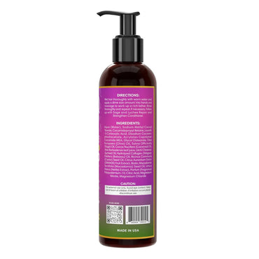 Blaq Luxury Sage and Lychee Repair and Strengthen Shampoo for All Hair Types, 12 Oz