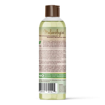 Melanologie Baby Skin and Hair Cleanser, Oatmeal and Aloe, 12 Oz