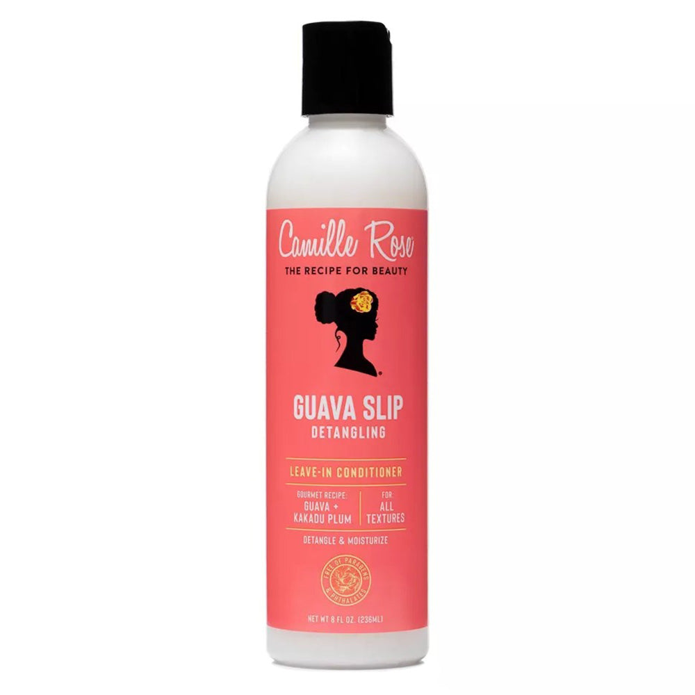 Camille Rose Moisturizes Softens Controls Frizz Guava Slip Leave-In Hair Conditioner 8Oz (236ml)