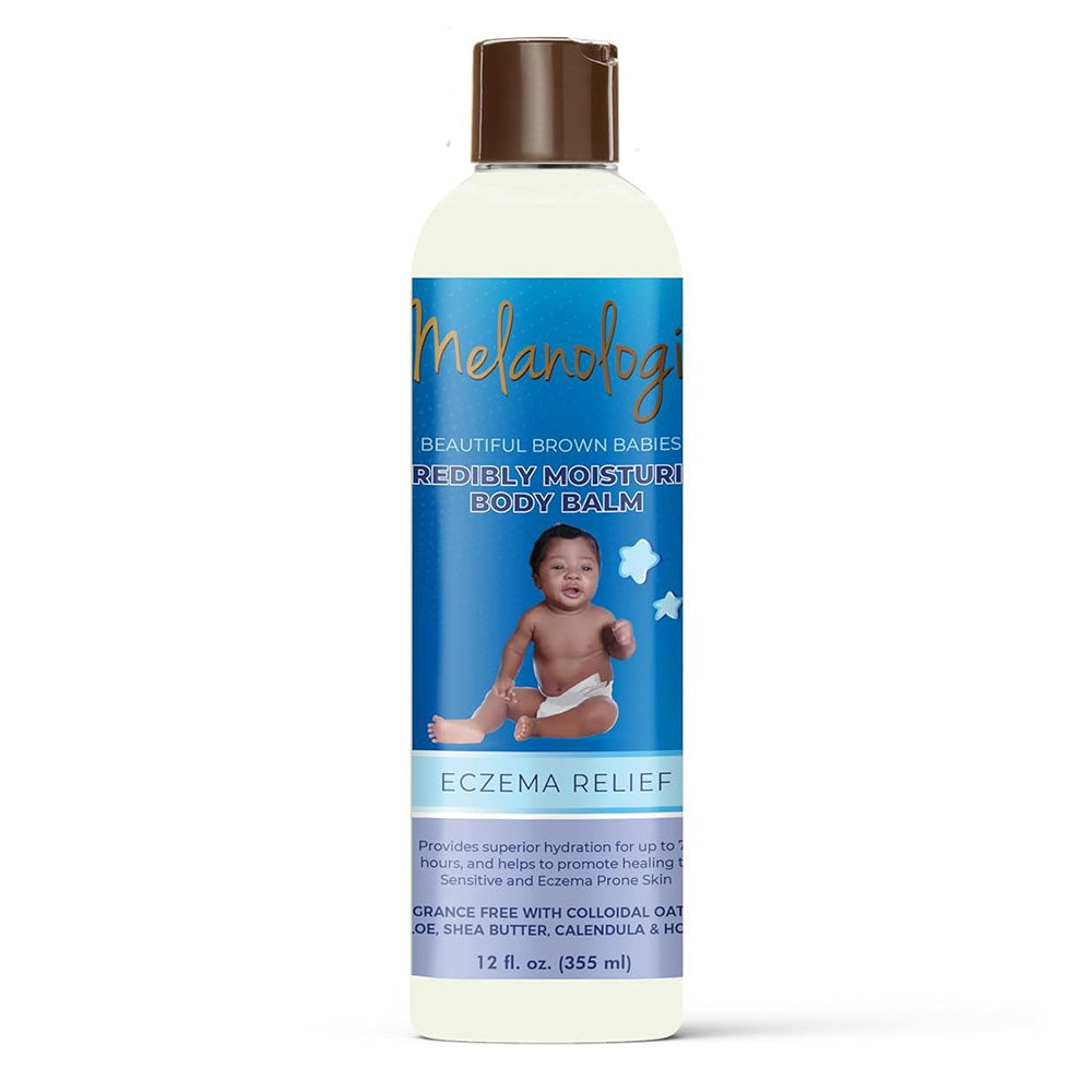 Melanologie Baby Balm Eczema Relief Gentle Moisturizer for Sensitive Skin 12Oz (355ml)