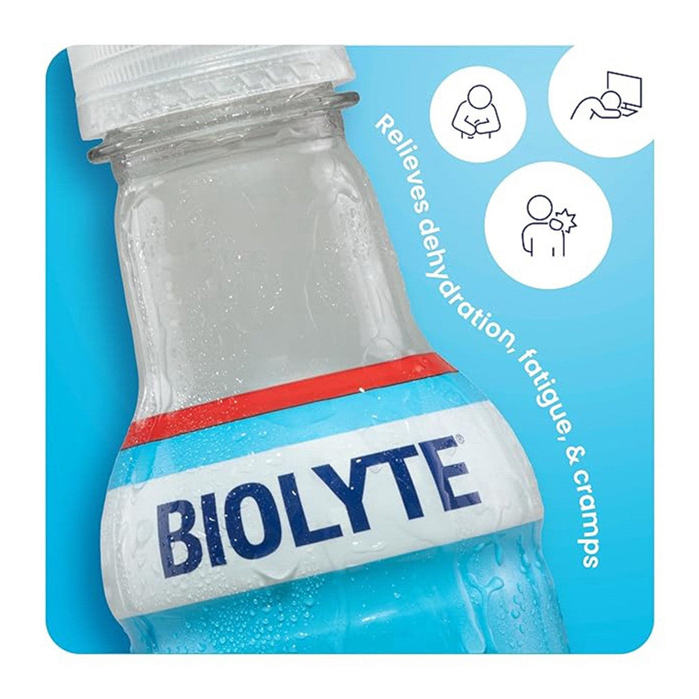 Biolyte Electrolyte Drink for Rapid Hydration, Punch, 16 Oz, 12 Pack