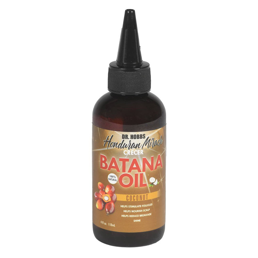 Dr Hobbs Honduran Miracle Crecer Batana Oil Nourishing Power of Coconut Oil Helps Reduce Breakage 4Oz (118ml)