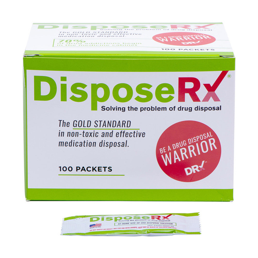 Dispose Rx Drug Sequester Powder 2 Mg, 100 Ea