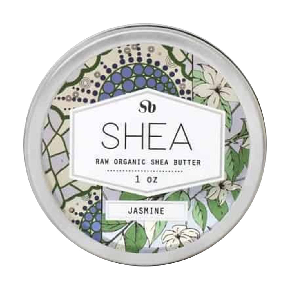 Somebody Raw Organic Shea Butter, Jasmine Shea, 1 Oz