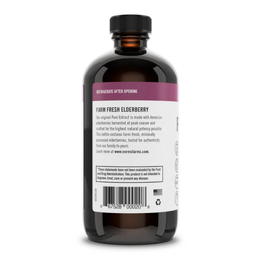 Norms Farms Elderberry Extract for Immune Health, 8 Oz