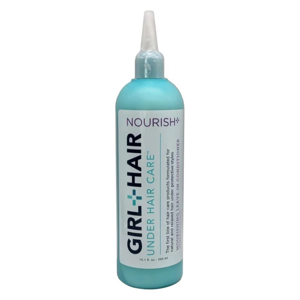 Girl Plus Hair Nourishing Leave In Conditioner for Hydrating Strengthening and Detangling Hair 10.1Oz (300ml)