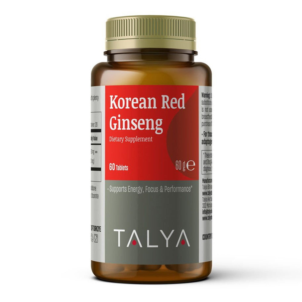 Talya Korean Red Ginseng Capsules, 60 Ea