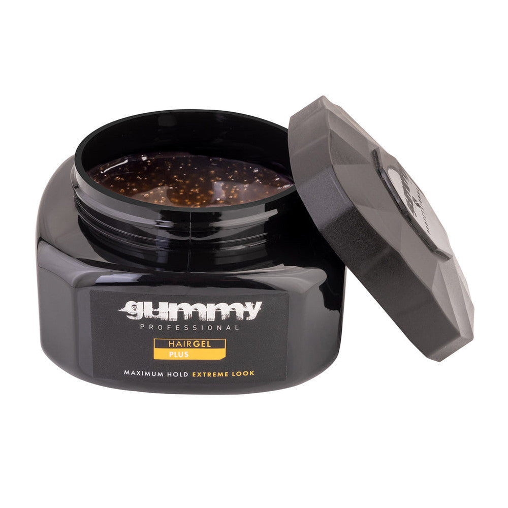 Gummy Plus Hair Gel Maximum Hold and Extreme Look, 17 Oz