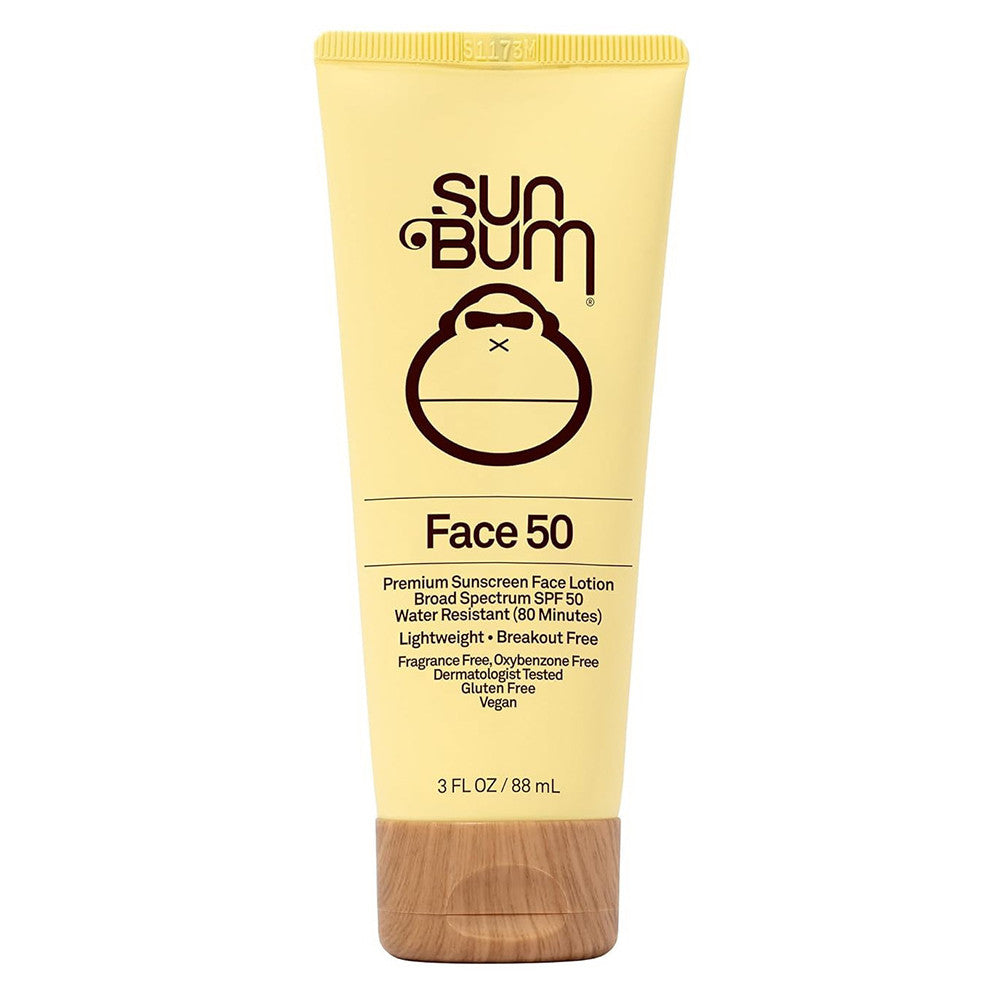 Sun Bum Original Spf 50 Sunscreen Face Lotion, 3 Oz